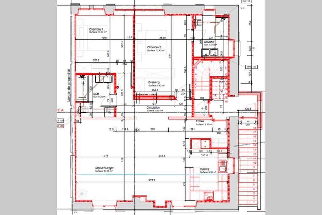 Voeens, St-Blaise, Logement Entier - 2 Chambres Marin Экстерьер фото